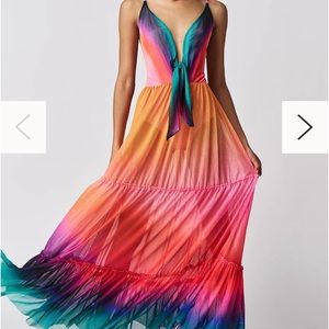 Agua Bendita cosmo ombré dress medium